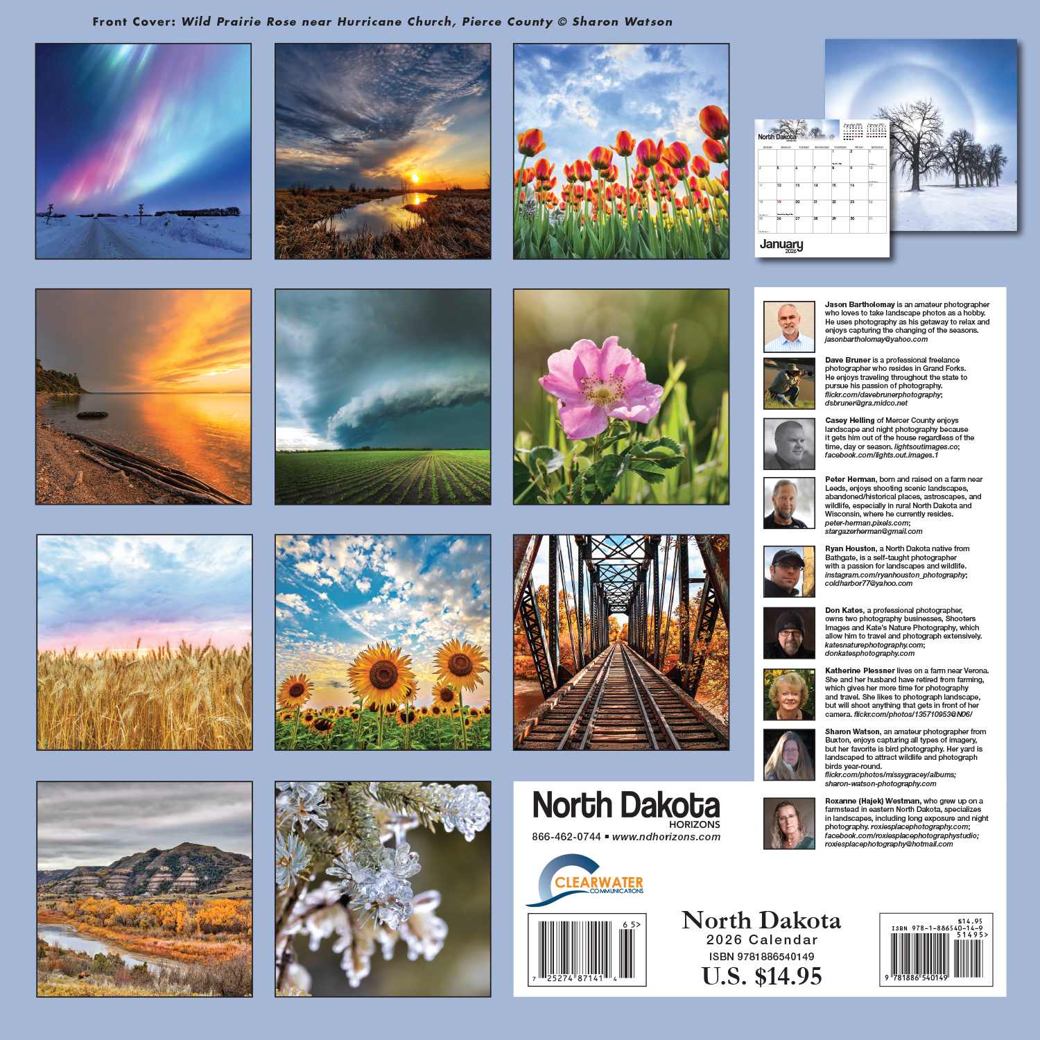 ND Magazine 2026 Calendar (United States) </br></br> $20 each - Image 2